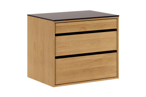 Hell geölt Original Schreiner Unter Schrank