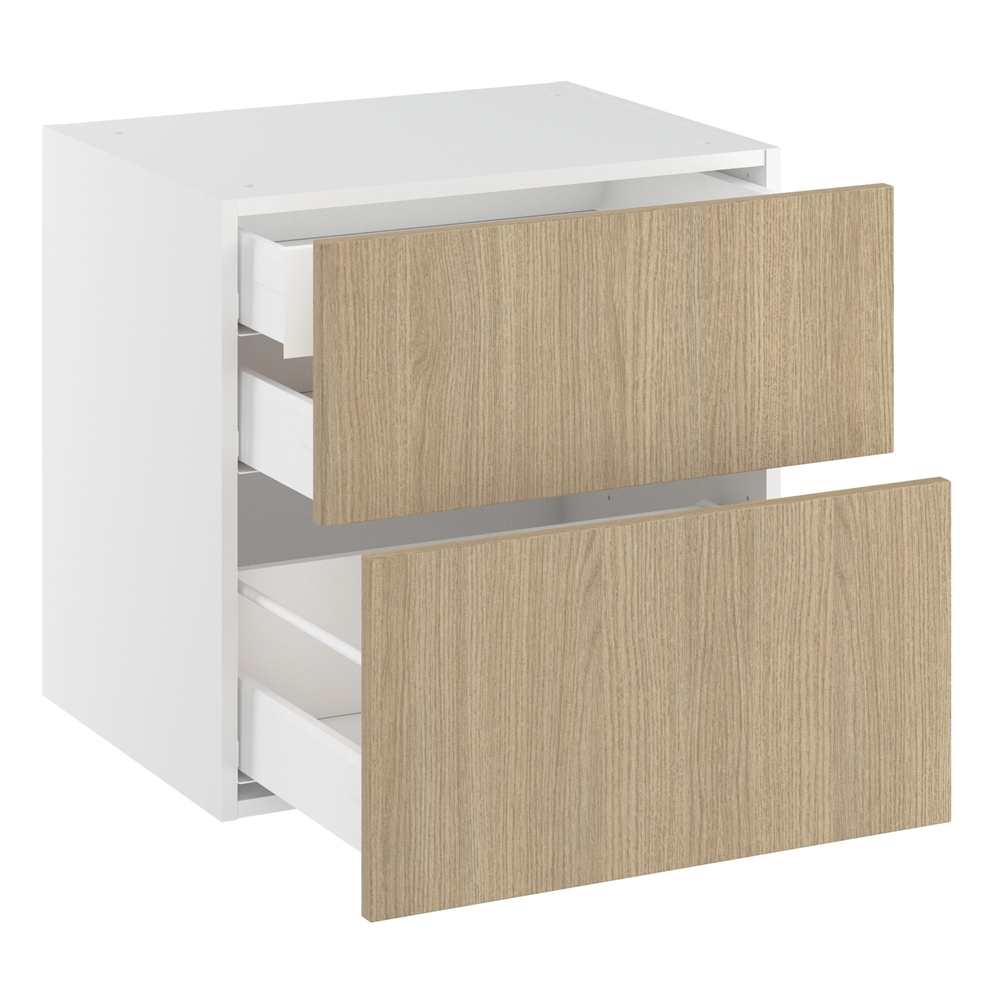 Kitchn Lavt underskab til bad med 2 skuffer og indvendig skuffe